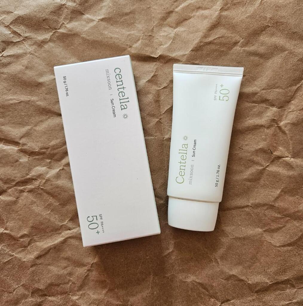 Mixsoon Centella Sun Cream SPF50+ PA++++ Лёгкий солнцезащитный крем с центеллой
