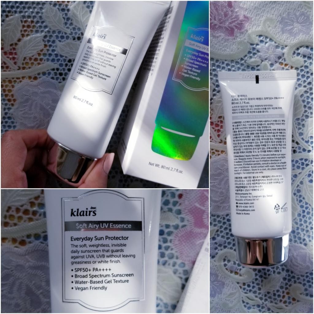 Klairs Soft Airy UV Essence SPF50+ PA++++ Лёгкий солнцезащитный крем   