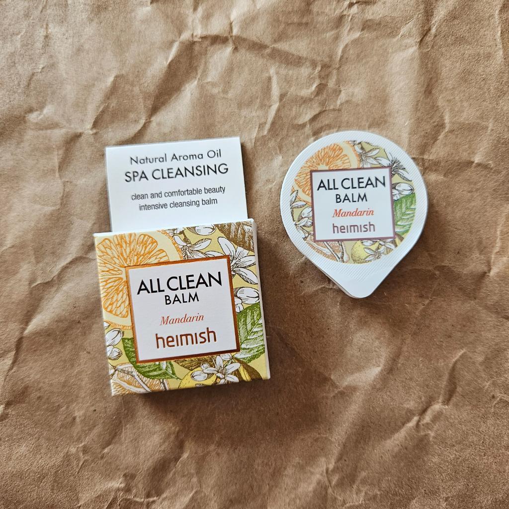 Heimish All Clean Balm Mandarin  Очищающий бальзам для снятия макияжа с мандарином