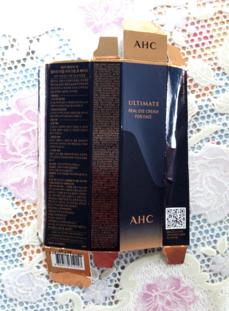 AHC Ultimate Real eye cream for face season 6 Универсальный крем для век и лица