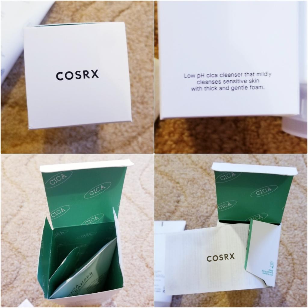 COSRX Pure Fit Cica Cleanser Деликатная пенка для умывания