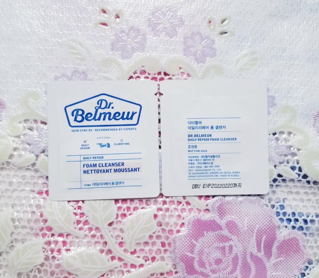 THE FACE SHOP Dr. Belmeur Foam Cleanser nettoyant moussant пенка для умывания