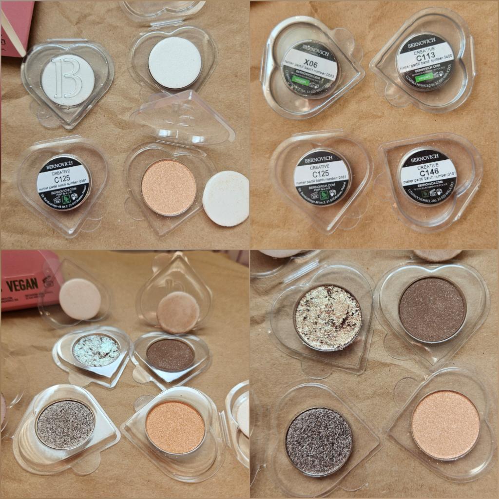 Bernovich eyeshadow creative sparkle  Тени бернович