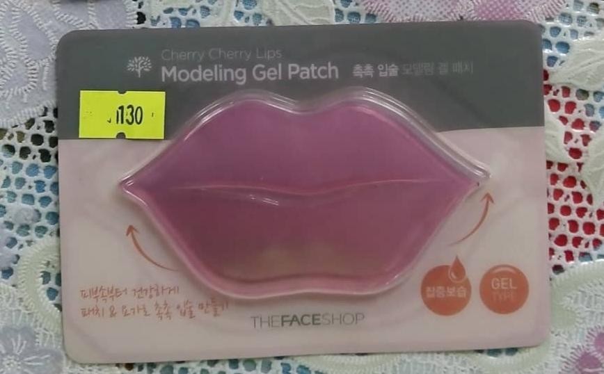 The Face Shop Cherry Cherry Lips Modeling Gel Patch Маска-патч для губ