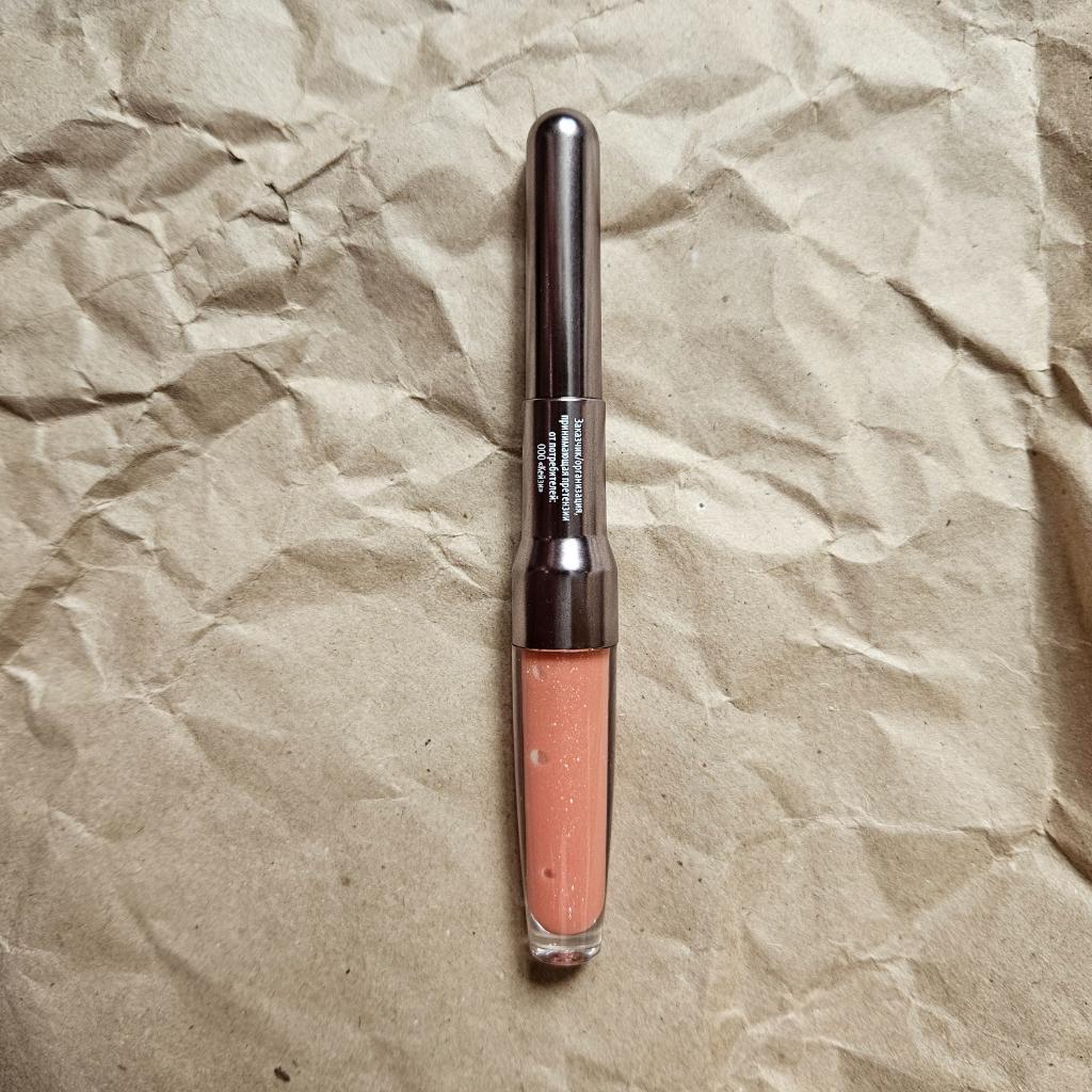Tellmi lip duo glosser gloss pencil peach tart Карандаш и блеск для губ в персиковом оттенке.