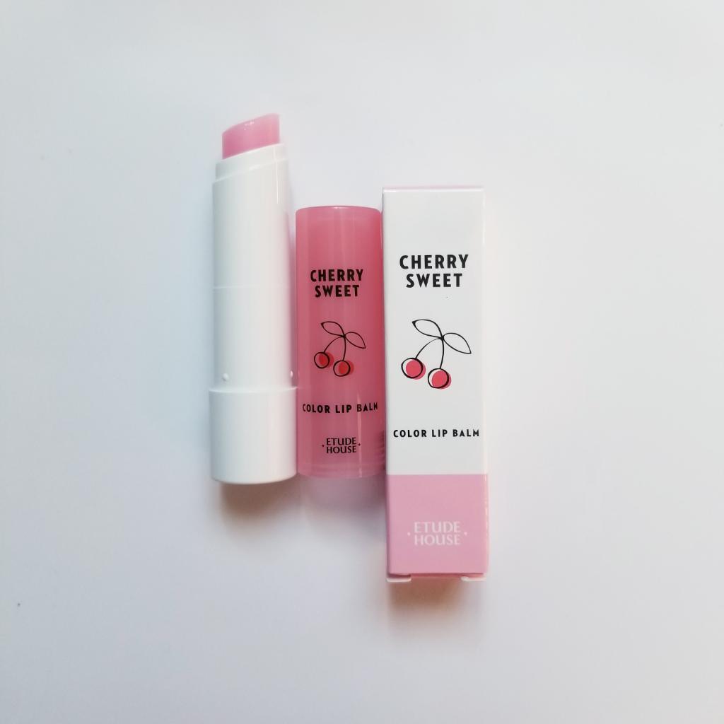 Etude House Cherry Sweet Color Lip Balm Оттеночный бальзам для губ оттенок