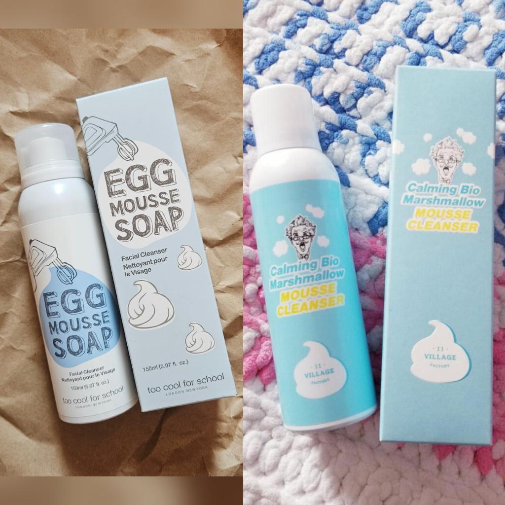 Too cool for school Egg Mousse Soap Мыло-мусс с протеинами яичного желтка.