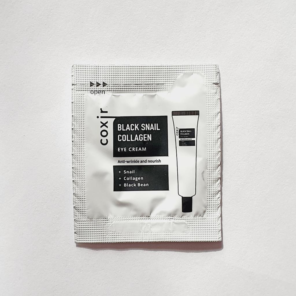 Coxir Black Snail Collagen Eye Cream Крем для лица от морщин с муцином чёрной улитки и коллагеном.
