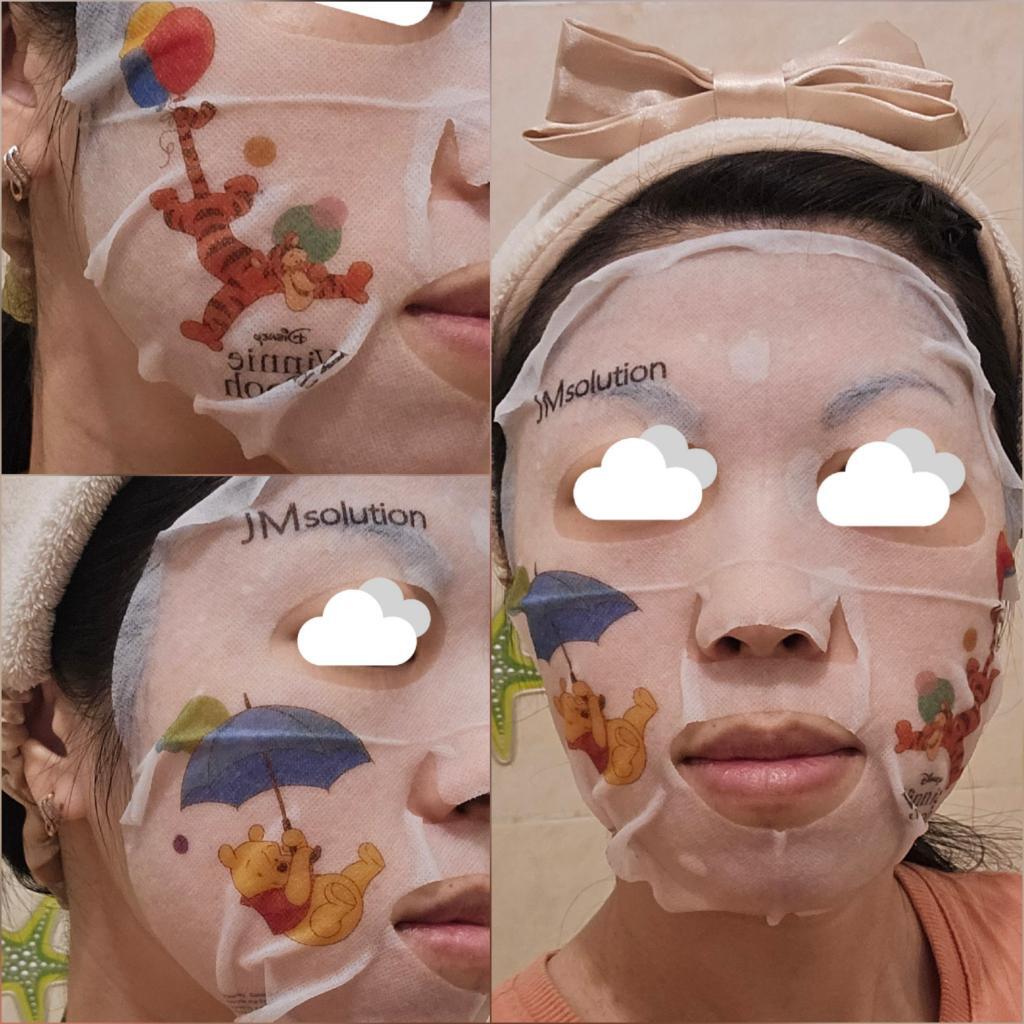 JMsolution Disney Collection Selfie Barrier Calendula Mask Тканевая маска для лица успокаивающая с экстрактом календулы