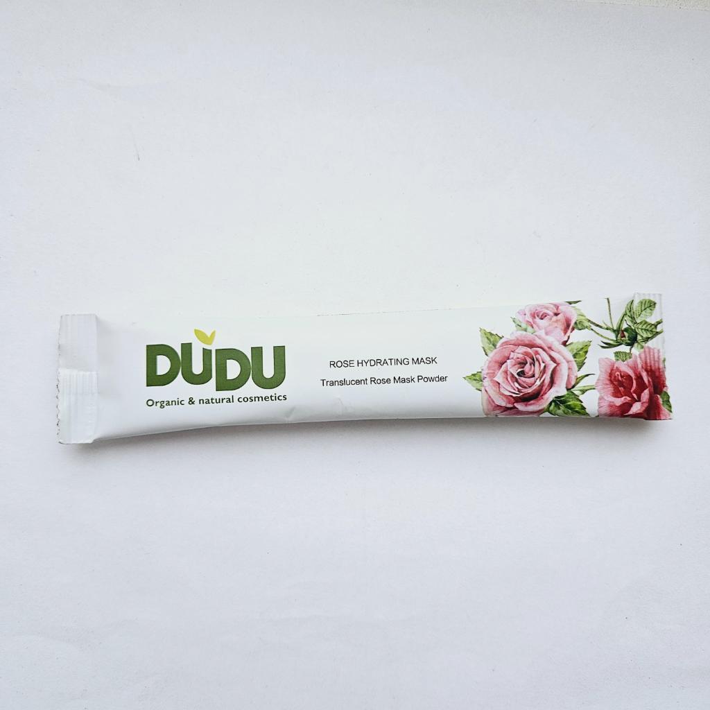 Dudu rose hydrating mask Альгинатная маска c лепестками роз для увлажнения