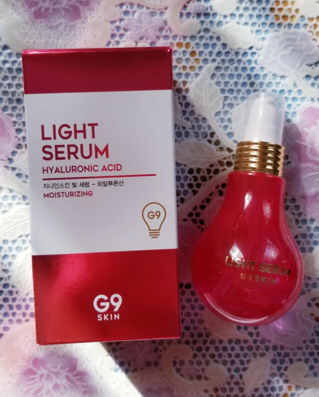 G9SKIN Moisturising Light Serum Увлажняющая сыворотка с гиалуроновой кислотой и арбузом