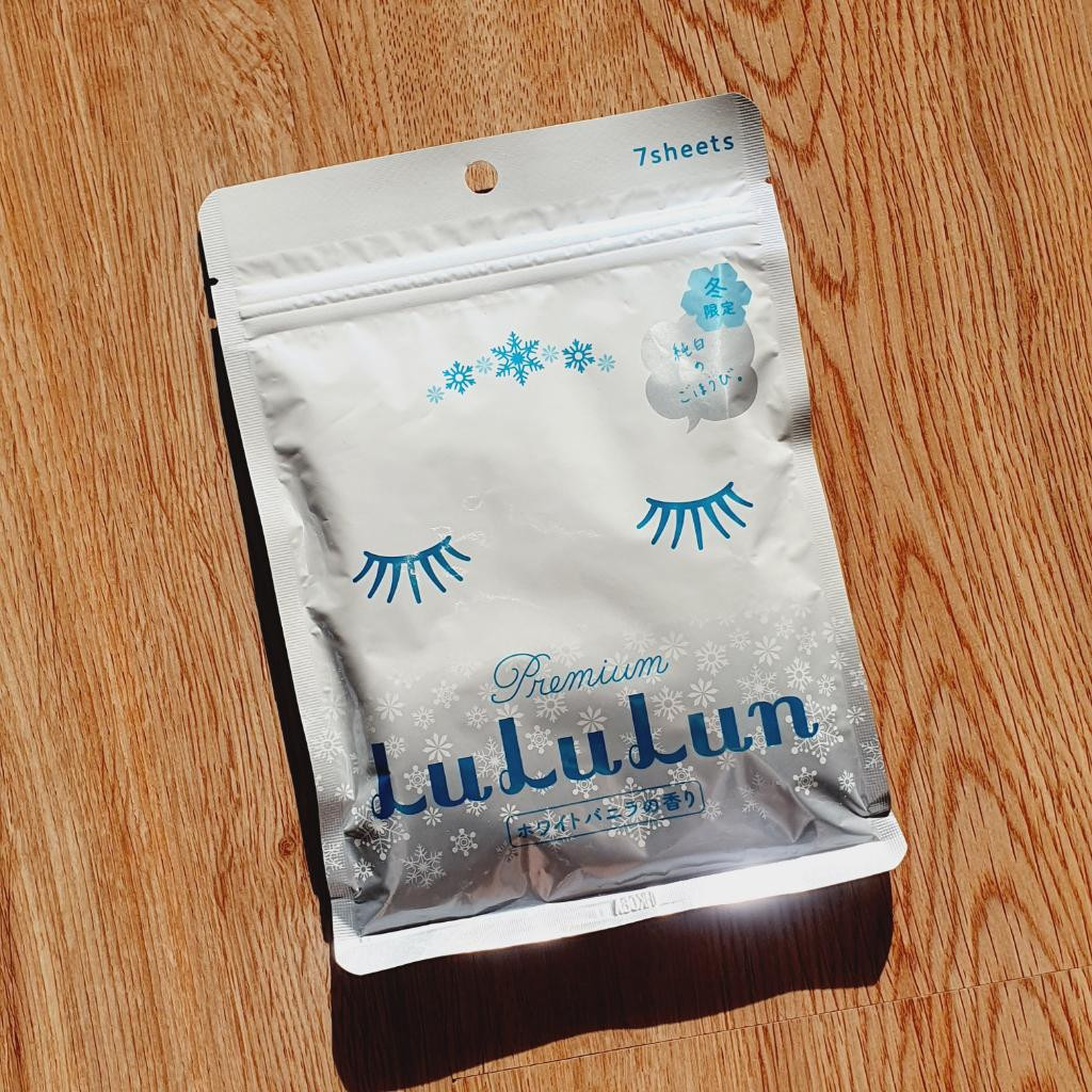 LULULUN Premium Lulu Run Snow White Vanilla Face Masks Limited Edition Лимитированный набор питательных масок.