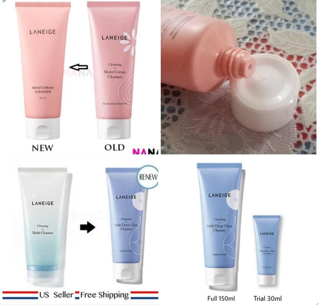 Laneige Multi Deep-Clean Cleanser Пенка для глубокого очищения кожи лица