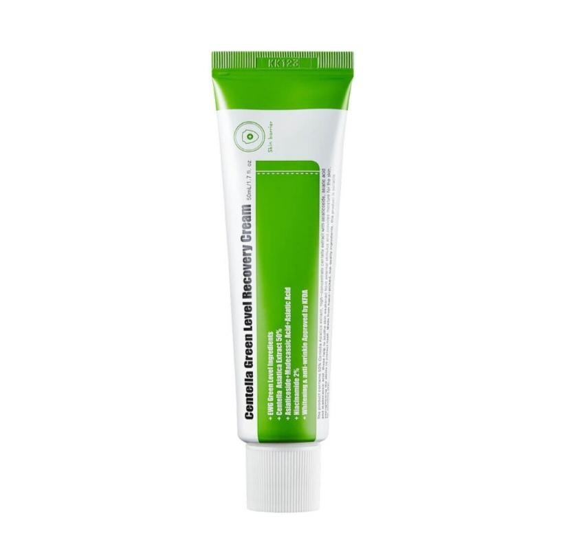 Purito Centella Green Level Recovery Cream Успокаивающий крем для восстановления кожи с центеллой
