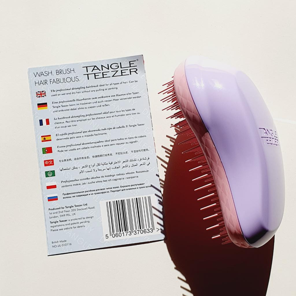 The Original Tangle teezer professional detangling hairbrush wet and dry Профессиональная расчёска для распутывания влажных и сухих волос.