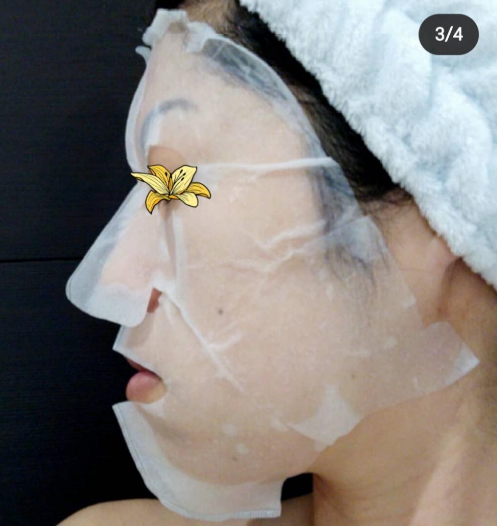 SOC 3D Beauty Liquid  Японская 3д маска для лица