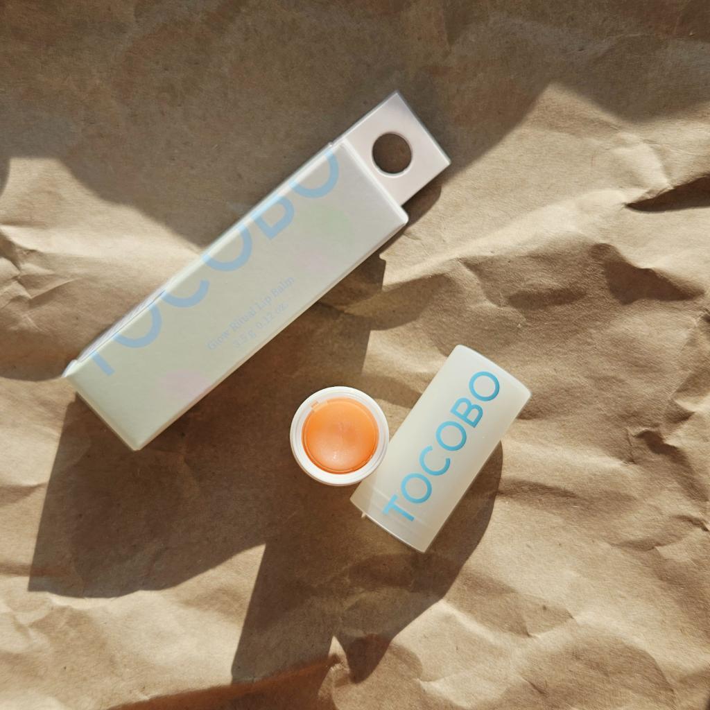 Tocobo Glow Ritual Lip Balm 001 Coral Water Увлажняющий оттеночный бальзам для губ