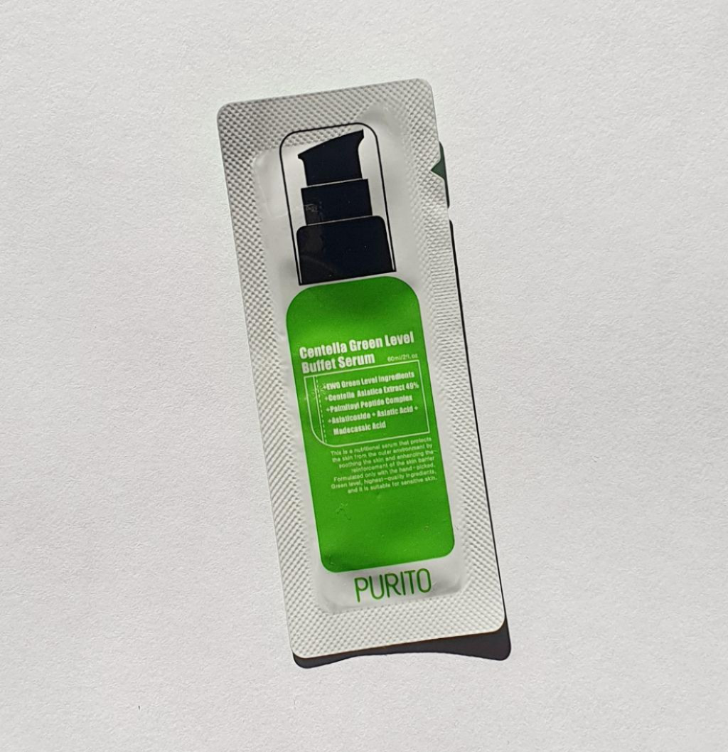 Purito Centella Green Level Buffet Serum Увлажняющая сыворотка для восстановления кожи с центеллой