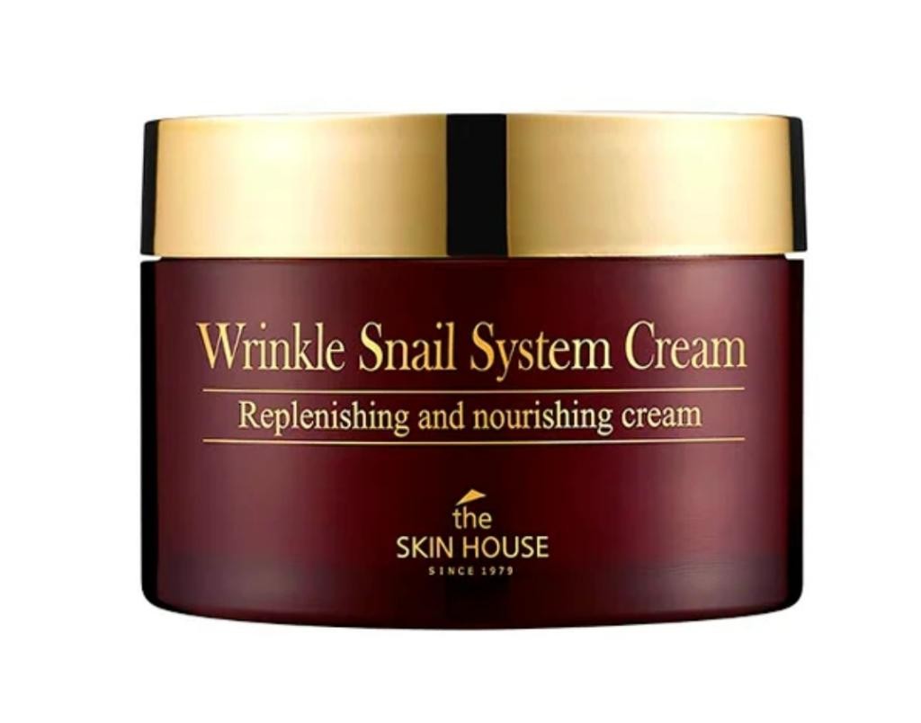 The Skin House Wrinkle Snail System Cream Крем с экстрактом улитки