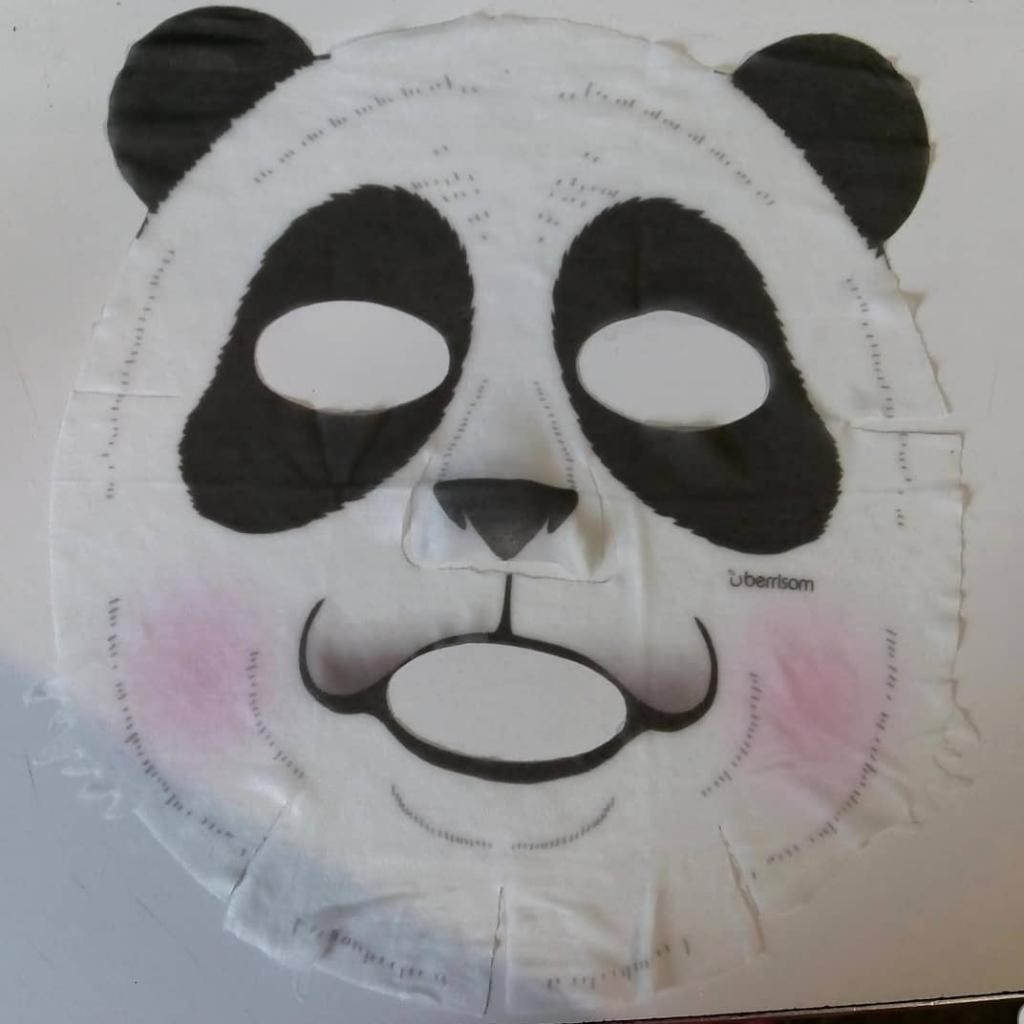 Berrisom Animal Mask Series Panda Маска-панда с экстрактом ежевики