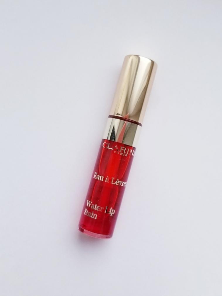 Clarins water lip stain жидкий пигмент для губ в оттенке 03 red water