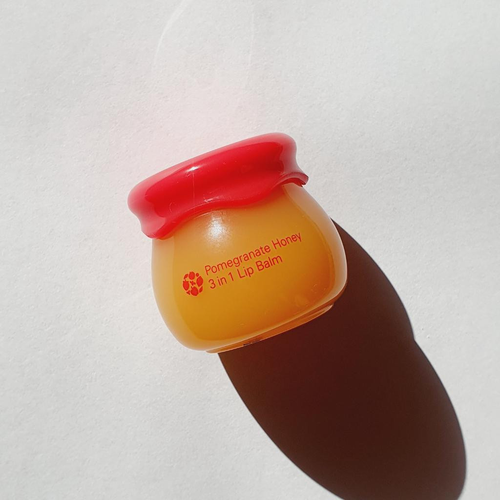 Frudia Pomegranate Honey 3 in 1 Lip Balm Бальзам для губ с медом и экстрактом граната.