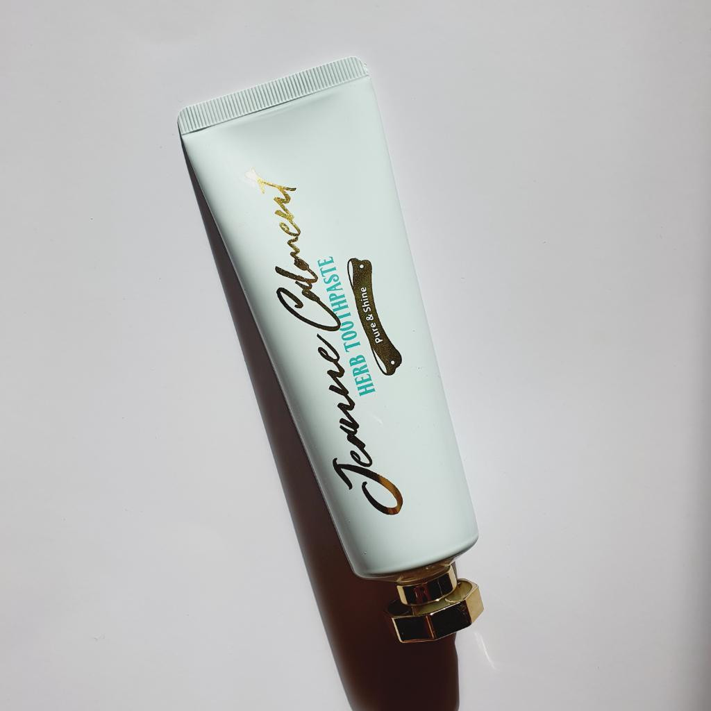 EVAS Jeanne Calment Herb Toothpaste Pure & Shine Растительная отбеливающая и скрабирующая зубная паста