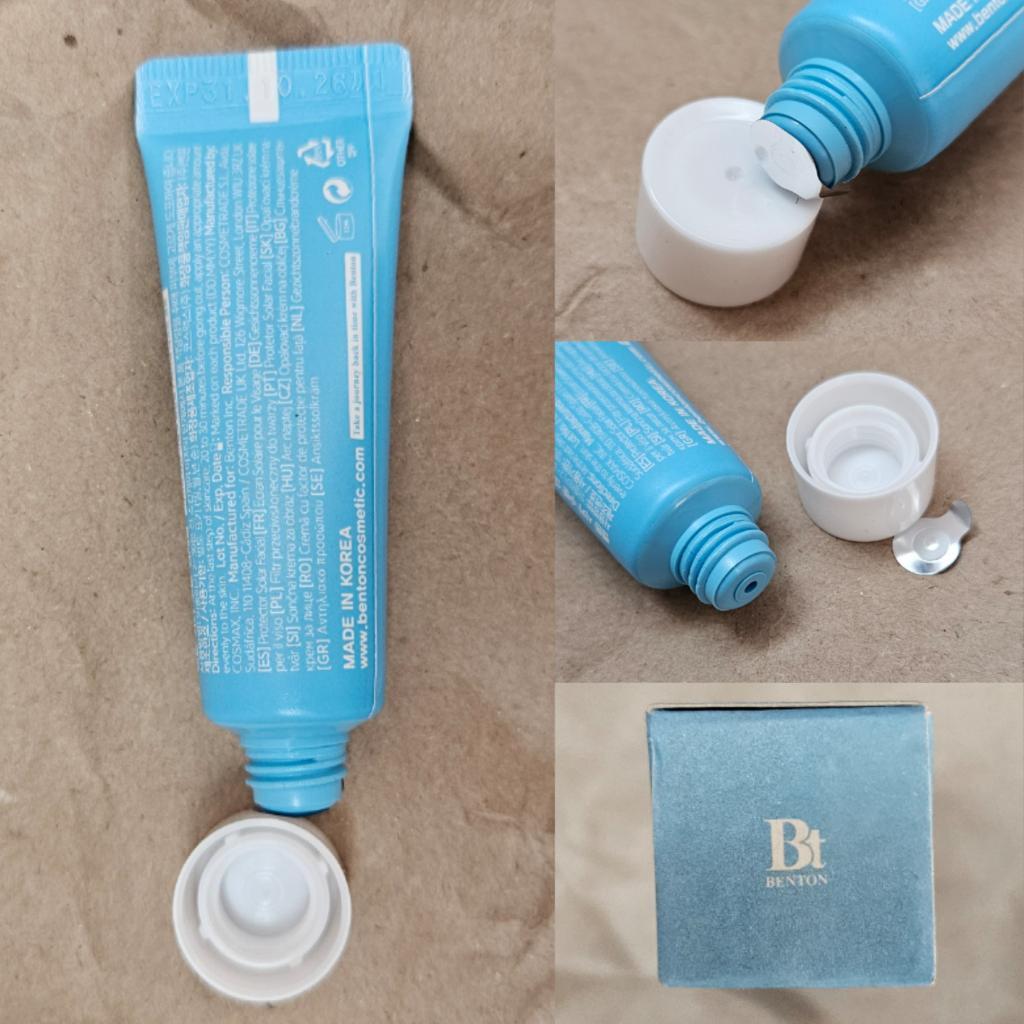 Benton Skin Fit Mineral Sun Cream SPF50+ PA++++ Минеральный солнцезащитный крем для проблемной кожи