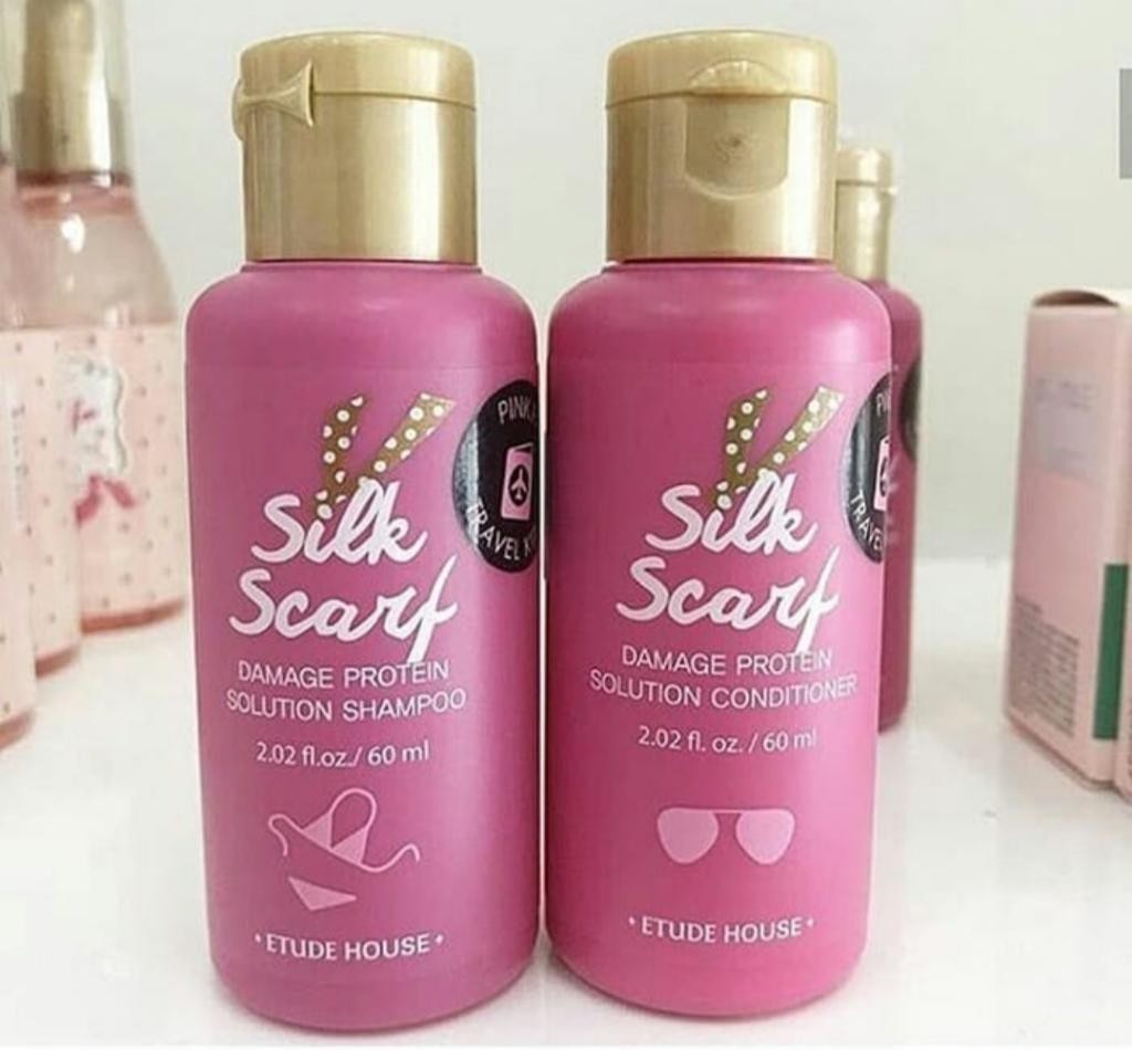 ETUDE HOUSE Diy Travel Silk Scarf Damage Protein Solution Shampoo Travel - версия шампуня