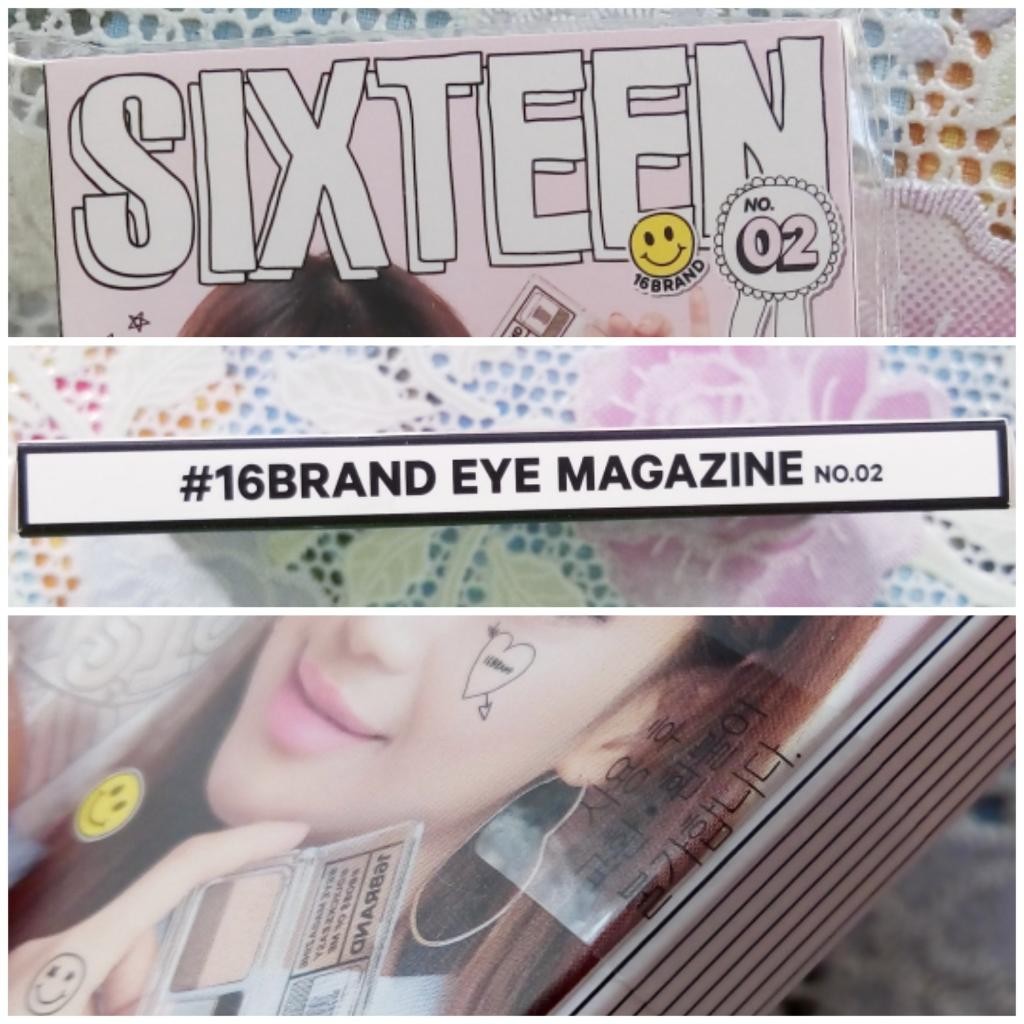 16 brand Eye Magazine Тени-Омбре в оттенке "Hello monday”