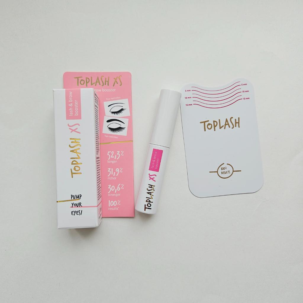 Toplash cosmetics lash and brow booster Сыворотка для роста бровей и ресниц.