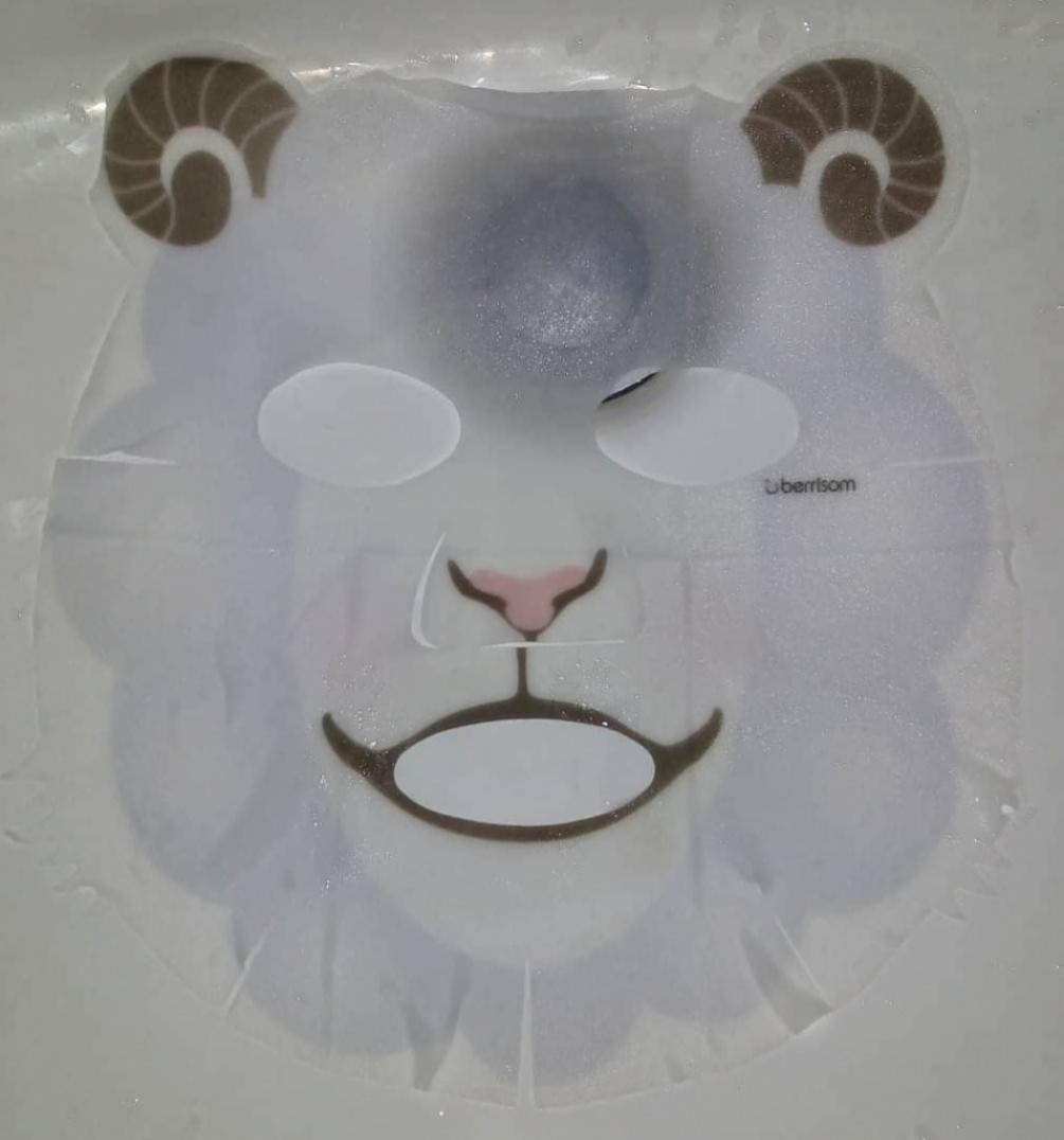 Berrisom Animal Mask Series Sheep Тканевая маска в виде барашка