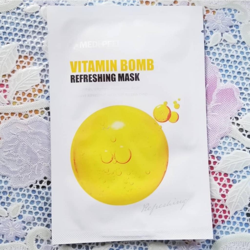 MEDI-PEEL Vitamin Bomb Освежающая маска с витаминным комплексом