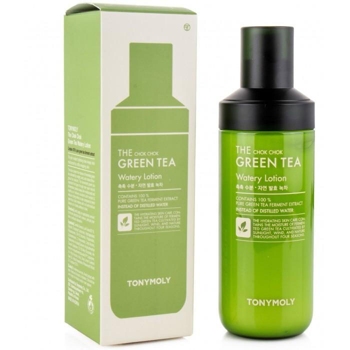 Tony Moly The Chok Chok Green Tea Watery Lotion Лосьон для лица с экстрактом зелёного чая