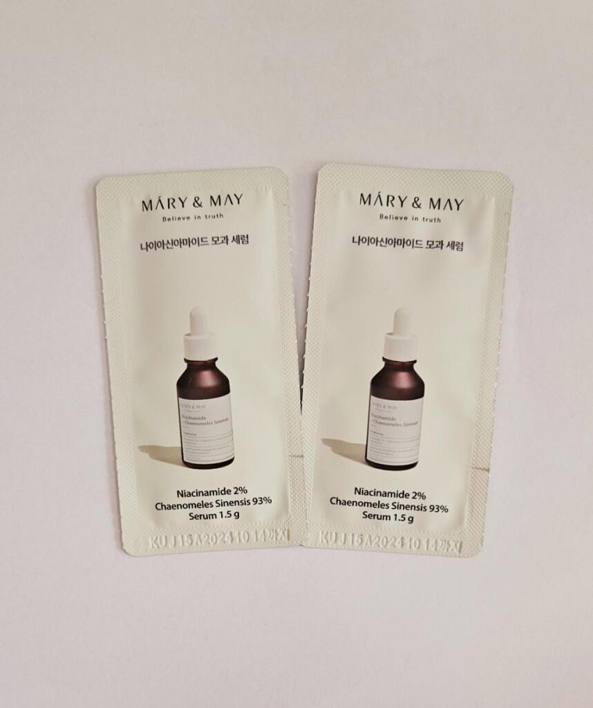 Mary&May Niacinamide + Chaenomeles Sinensis Serum Осветляющая сыворотка с экстрактом айвы