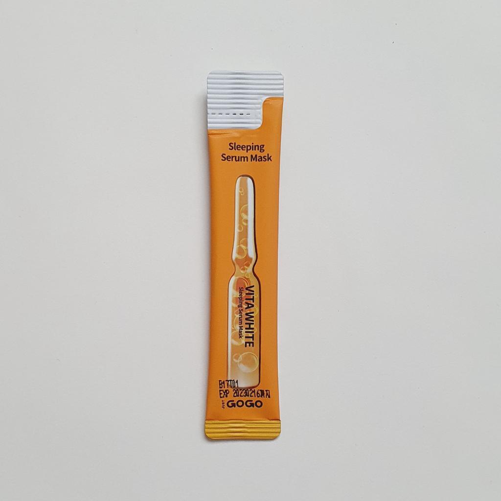 Just GoGo Vitawhite Sleeping Serum Mask Ночная ампульная маска с витаминным комплексом