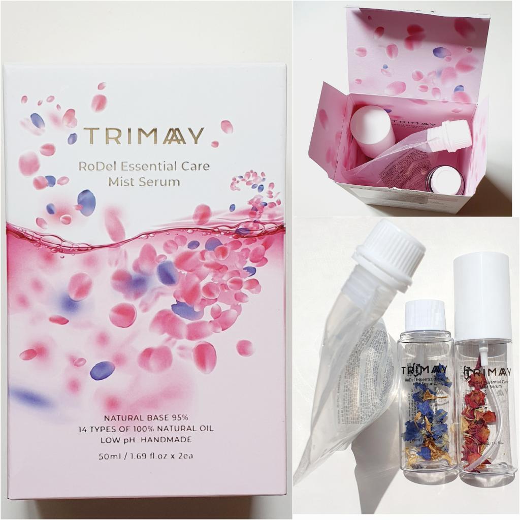 Trimay Rodel Essential Care Mist Serum Набор мист-сывороток с лепестками цветов