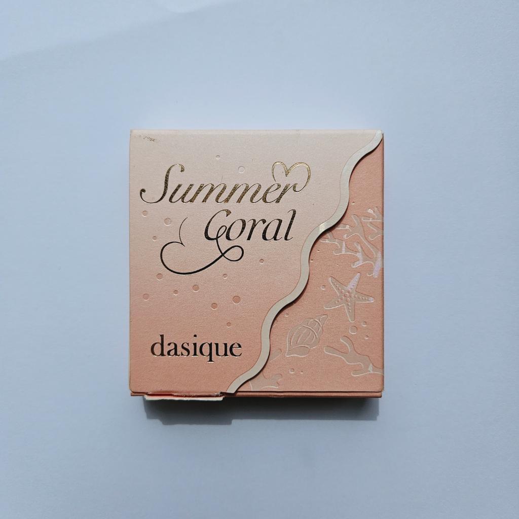 Dasique eyeshadow 18 palette 23 summer coral  Палетка 18 теней для век коралловых оттенках