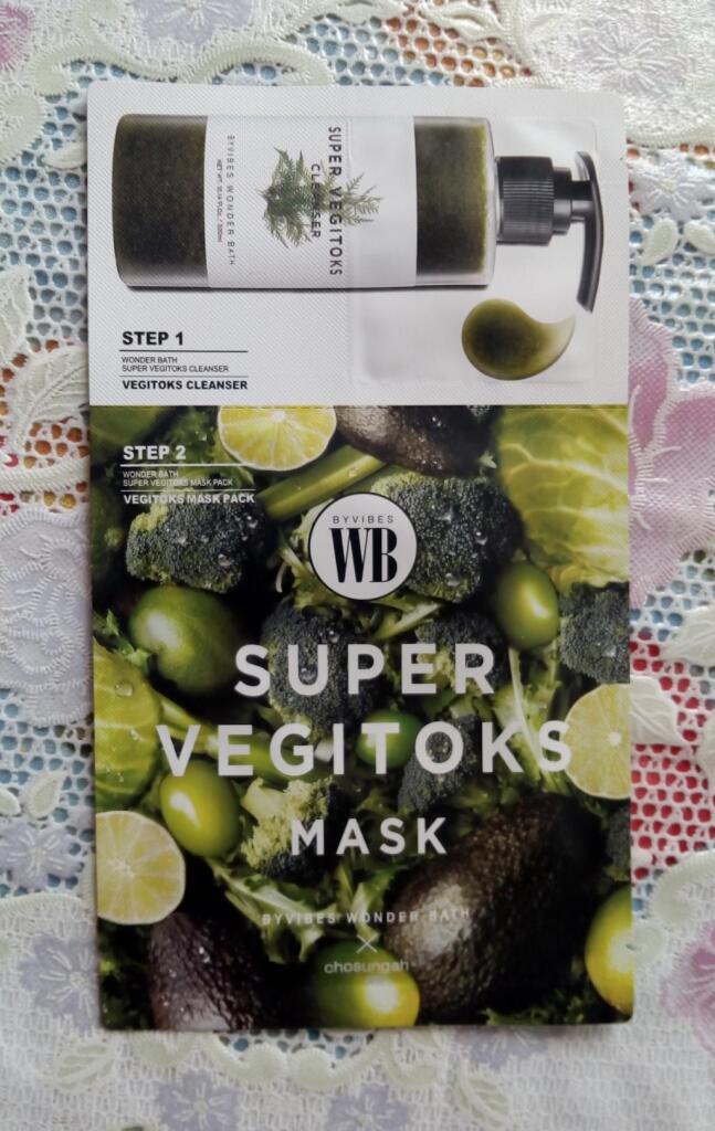 Chosungah By Vibes Wonder Bath Super Vegitoks Mask red  2-х ступенчатая система с детокс-эффектом