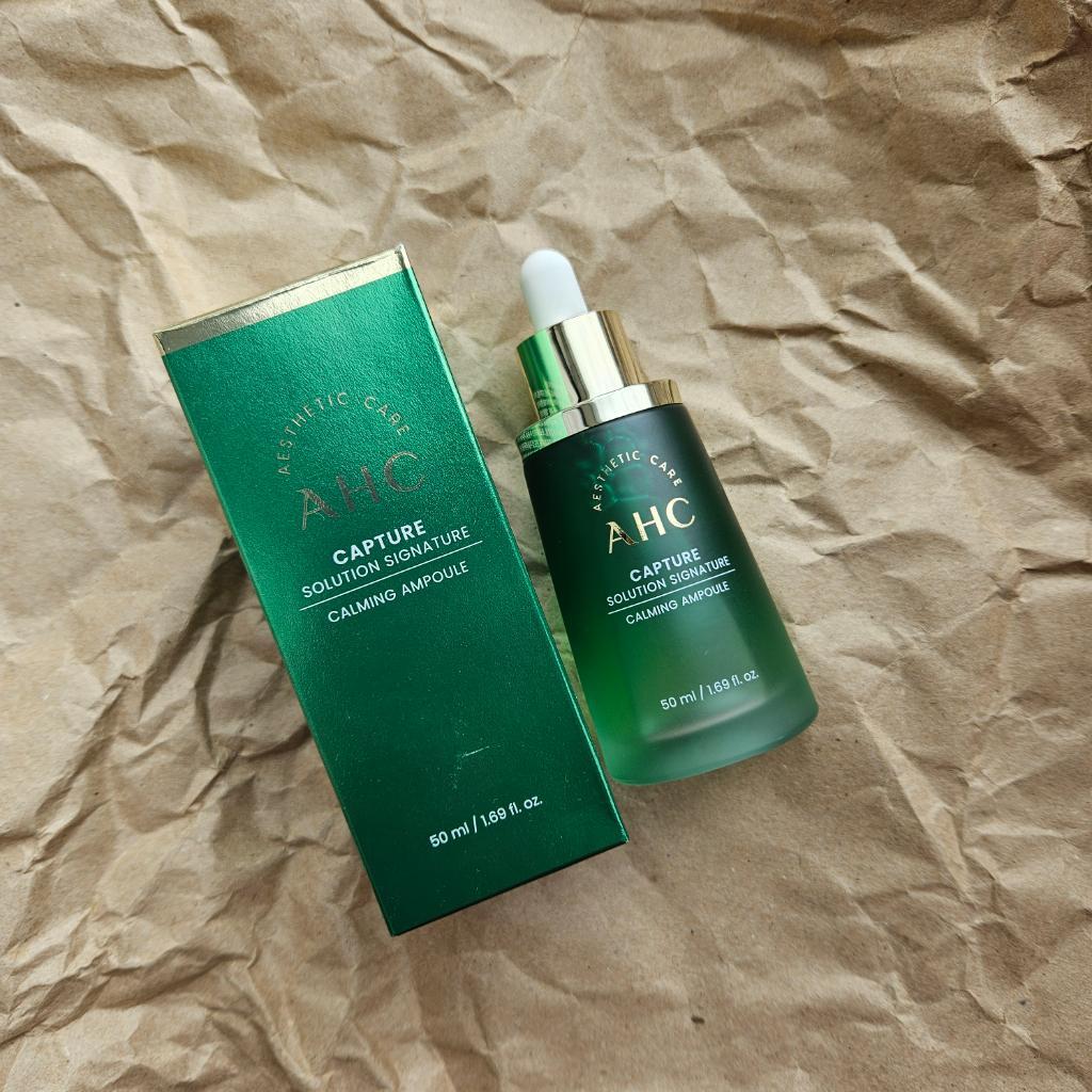 AHC Capture Solution Signature Calming Ampoule Успокаивающая сыворотка для восстановления кожи