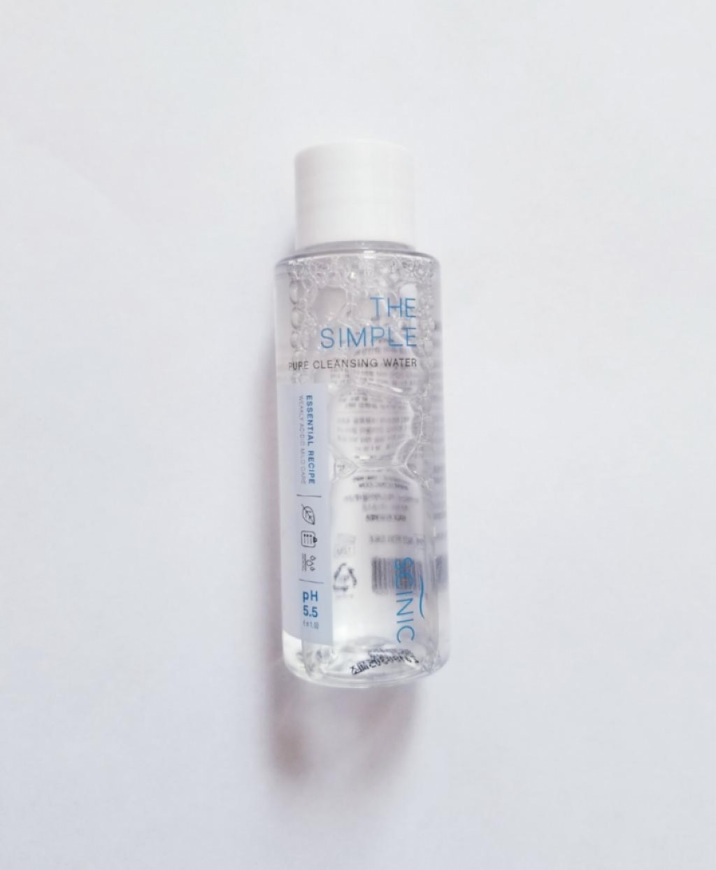 ”Scinic The Simple Pure Cleansing Water” Слабокислотная очищающая вода для лица