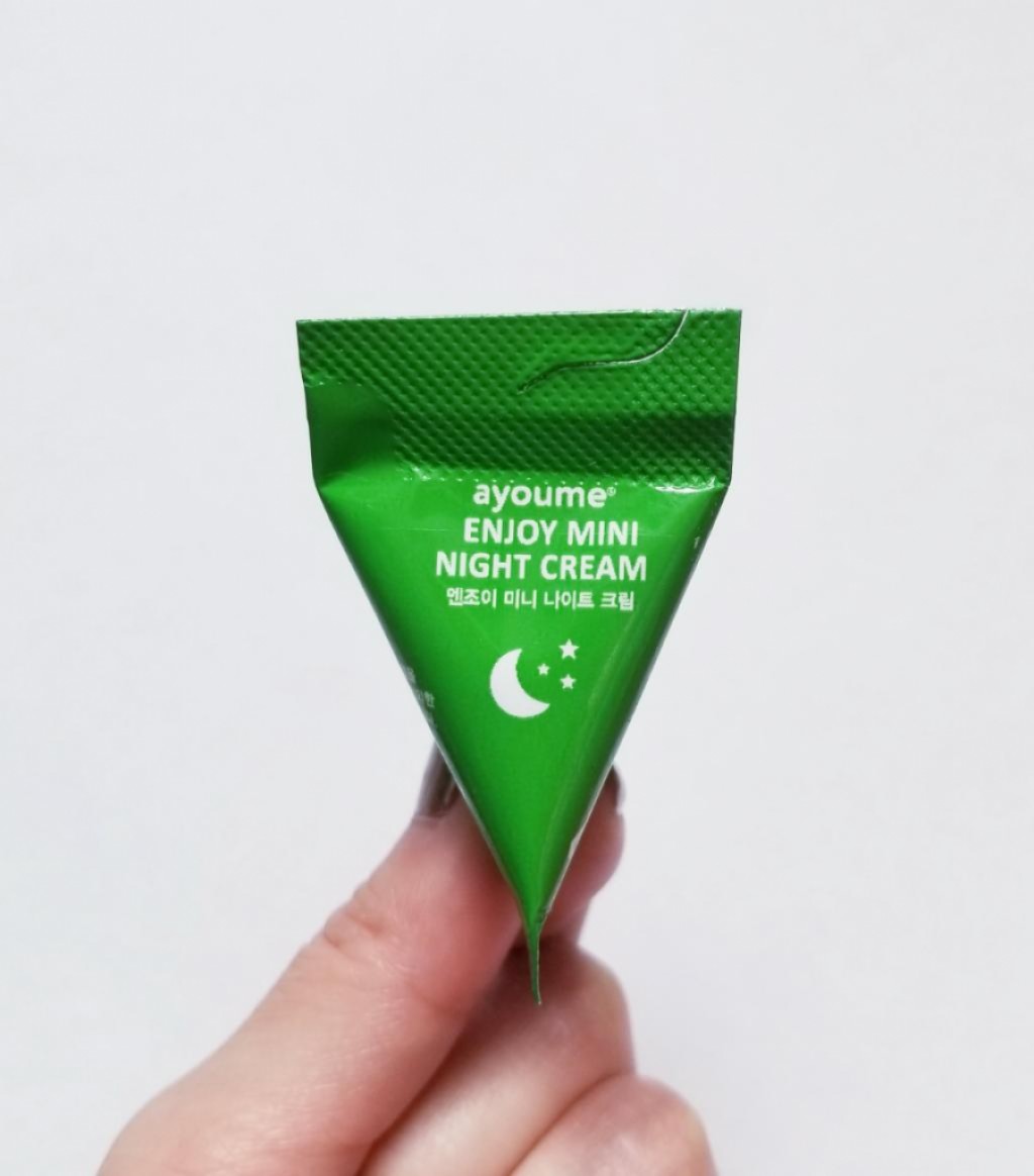 AYOUME Enjoy Mini Night Cream Ночной крем для лица с центеллой азиатской 