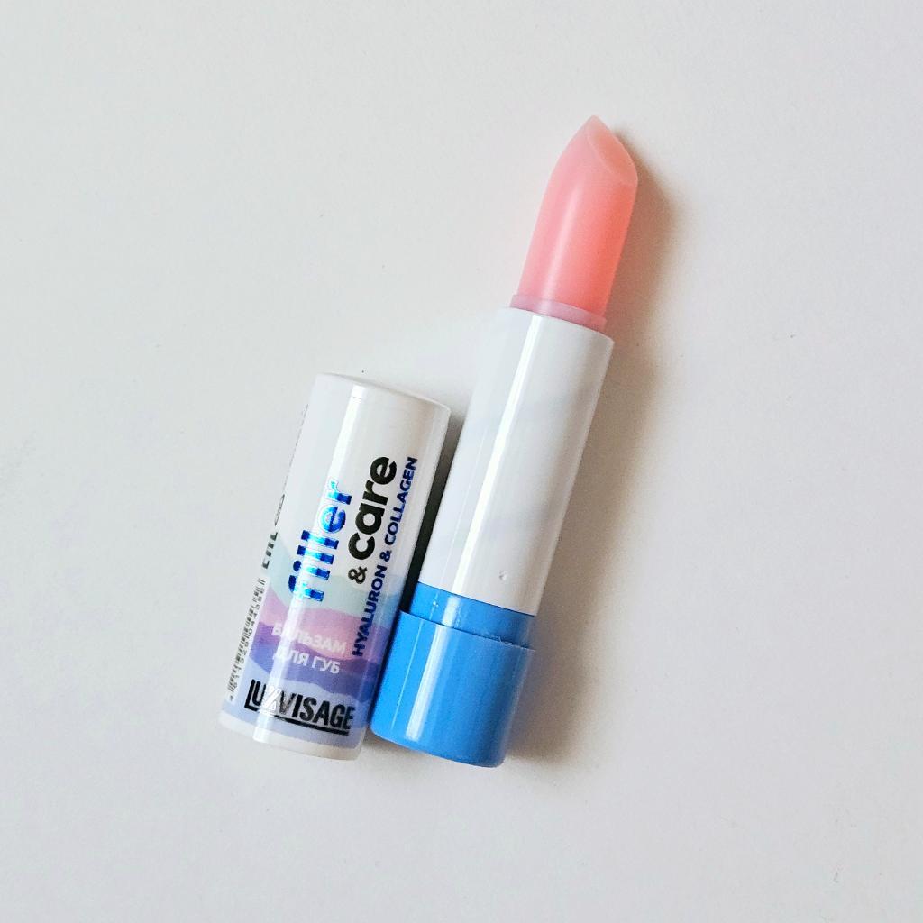 Luxvisage Filler&Care Hyaluron&Collagen Бальзам для губ с гиалуроновой кислотой и коллагеном