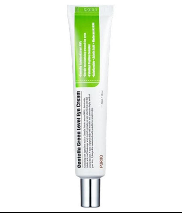 Purito Centella Green Level Eye Cream Подтягивающий крем для век с пептидами и центеллой