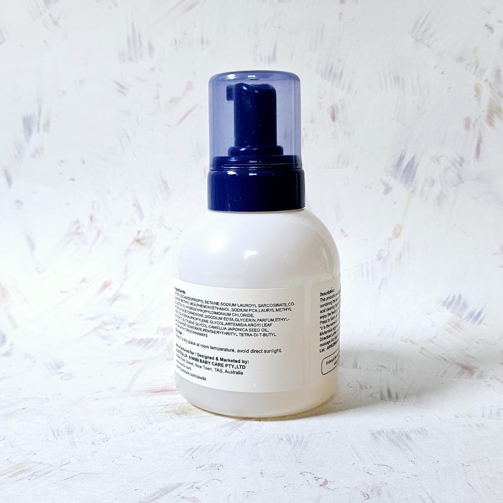 Aiwibi Australia baby bubble wash and shampoo  Детский гель и шампунь 2 в 1 с маслом камелии