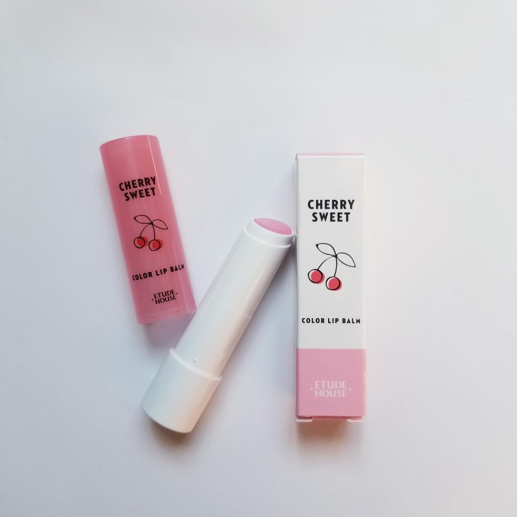 Etude House Cherry Sweet Color Lip Balm Оттеночный бальзам для губ оттенок