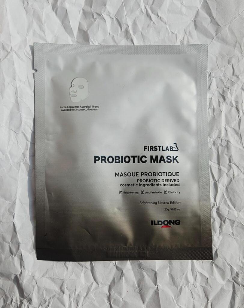 Firstlab Ildong probiotic mask Восстановливающая и питательная тканевая маска