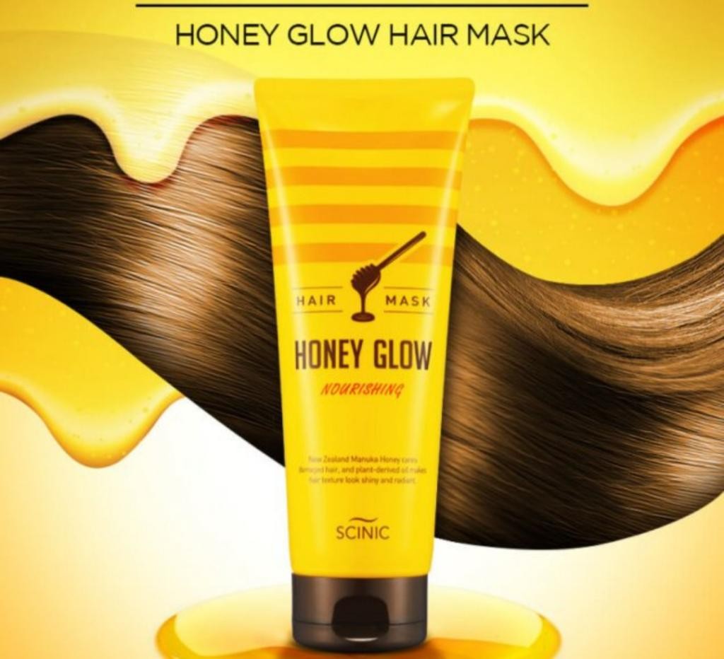 Scinic Hair mask Honey Glow nourishing  Маска для питания и блеска волос