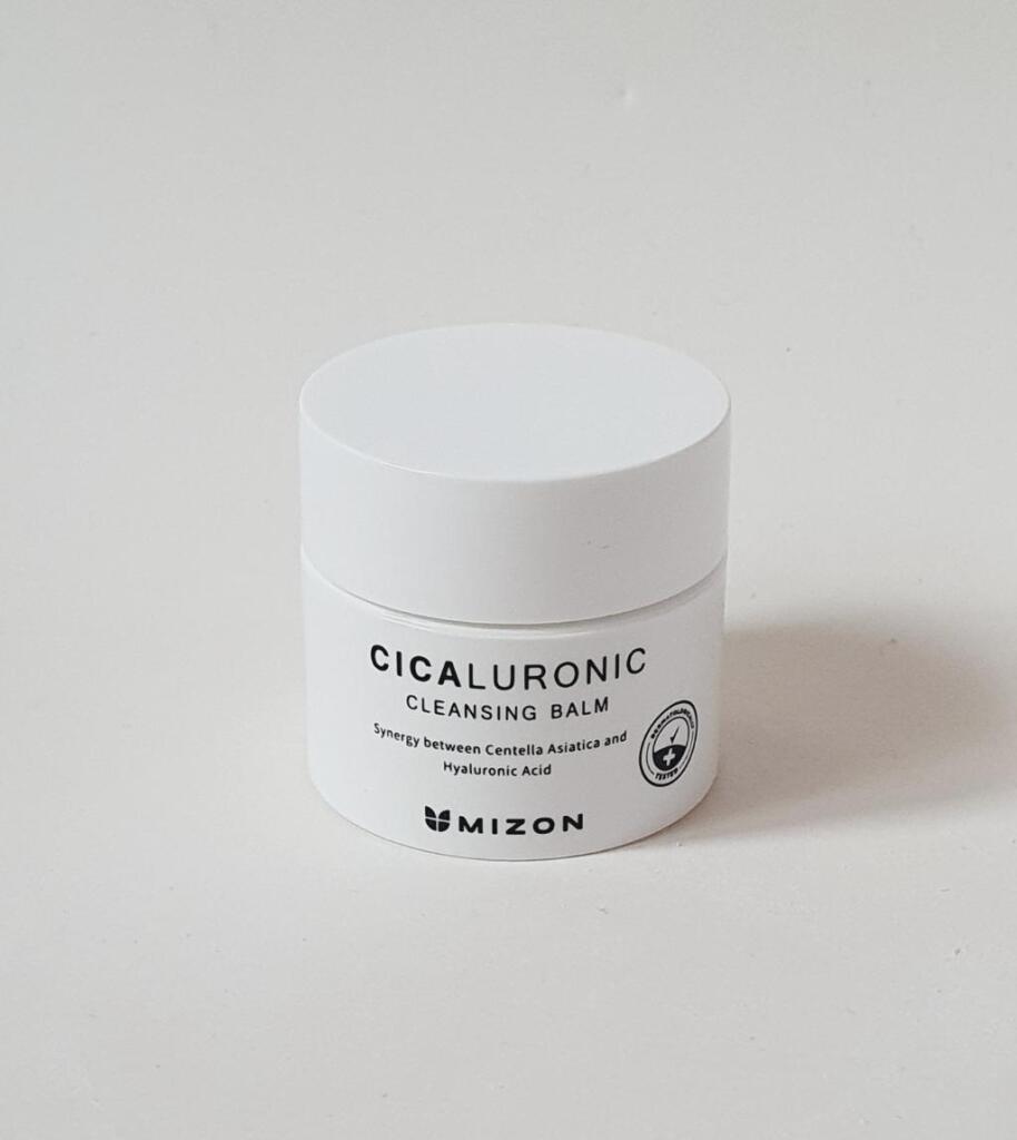 MIZON Cicaluronic Cleansing Balm Успокаивающий очищающий гидрофильный бальзам для лица