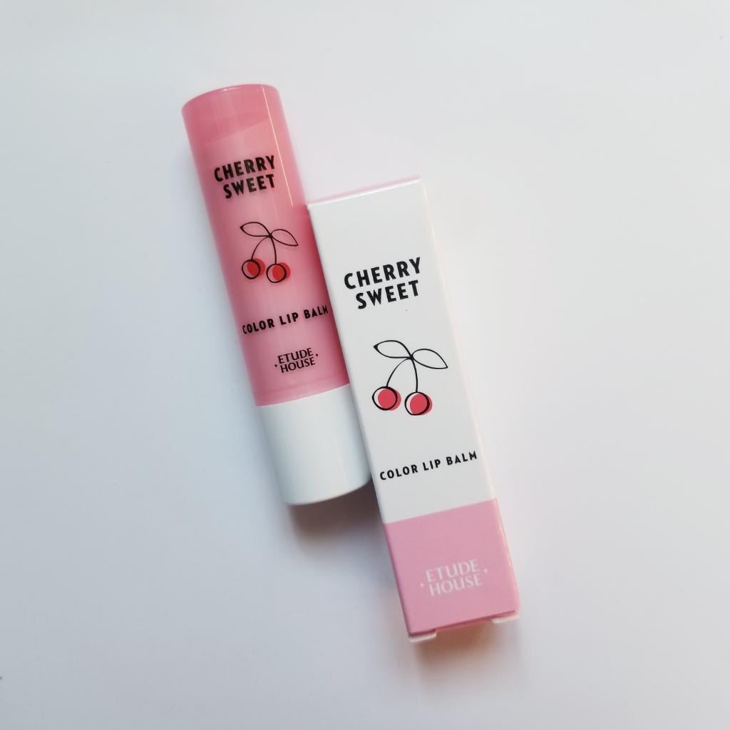 Etude House Cherry Sweet Color Lip Balm Оттеночный бальзам для губ оттенок